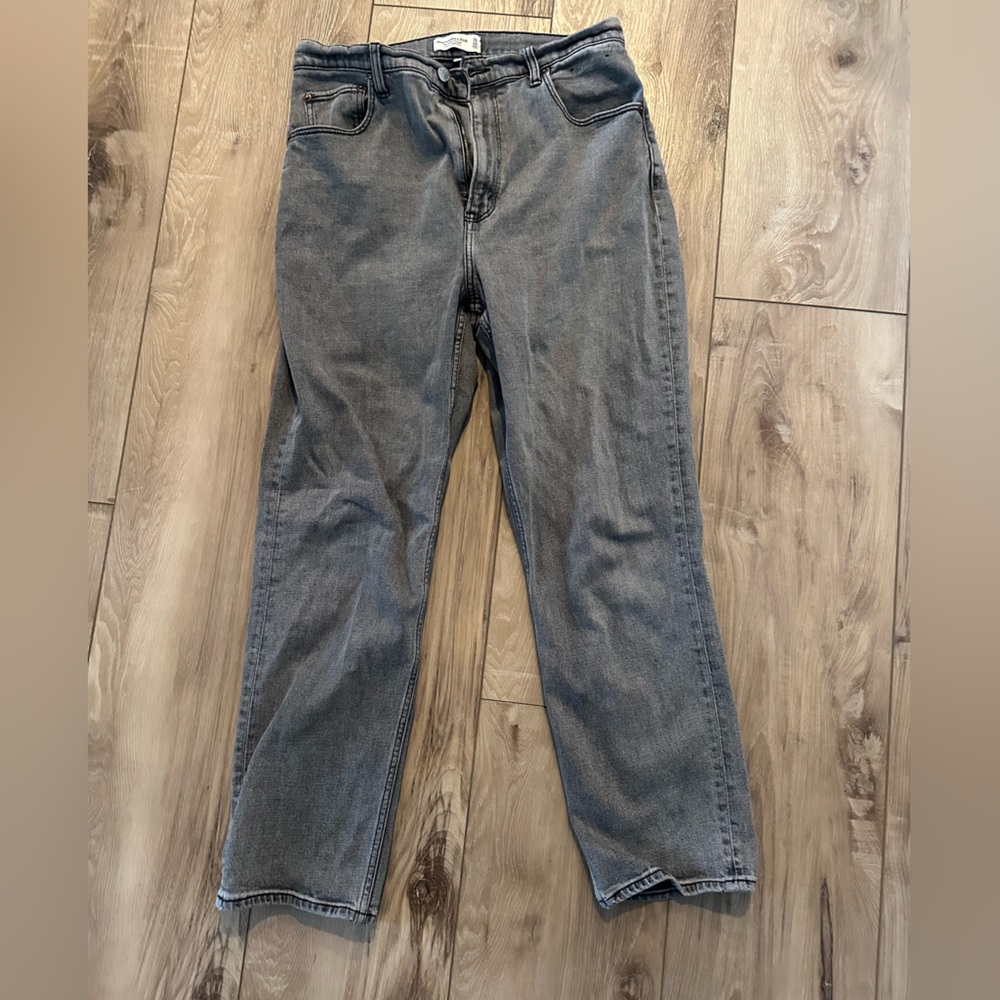 Abercrombie & Fitch Gray Denim Jeans